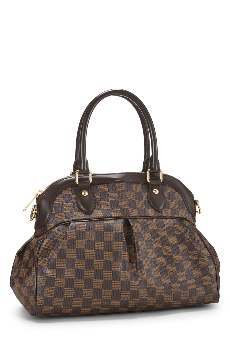 Louis Vuitton Damier Ebene Trevi PM Satchel Handbag