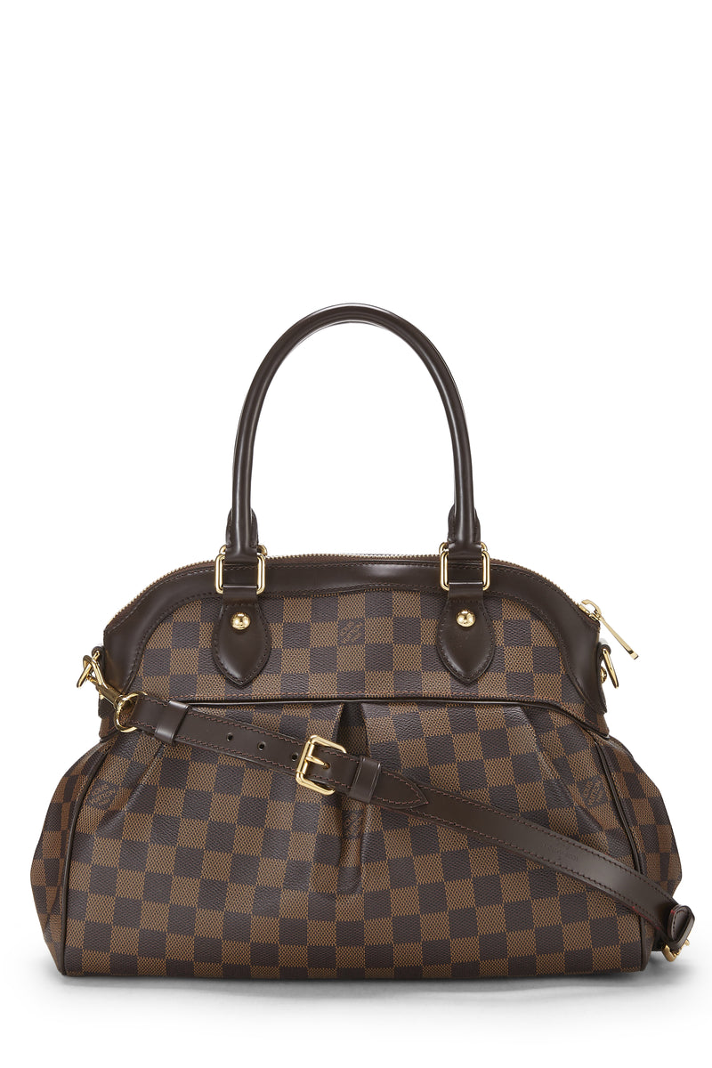 Louis Vuitton Damier Ebene Trevi PM Satchel Handbag