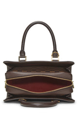 Louis Vuitton Damier Ebene Triana Tote Handbag