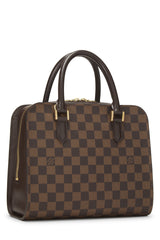 Louis Vuitton Damier Ebene Triana Shoulder Handbag