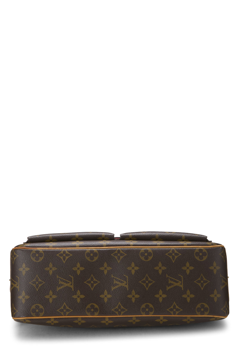 Louis Vuitton Monogram Vivacité GM Shoulder Handbag