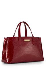 Louis Vuitton Vernis Wilshire PM Shoulder Handbag