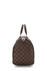 Louis Vuitton Damier Ebene Speedy 30 Tote Handbag