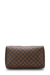 Louis Vuitton Damier Ebene Speedy 30 Tote Handbag