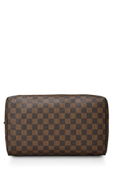 Louis Vuitton Damier Ebene Speedy 35 Tote Handbag
