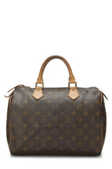 Louis Vuitton Monogram Speedy 30 Tote Handbag