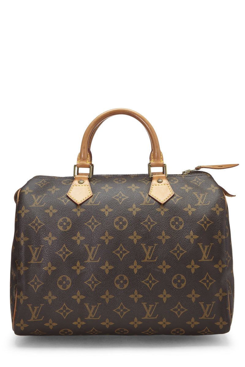 Louis Vuitton Monogram Speedy 30 Travel Bag