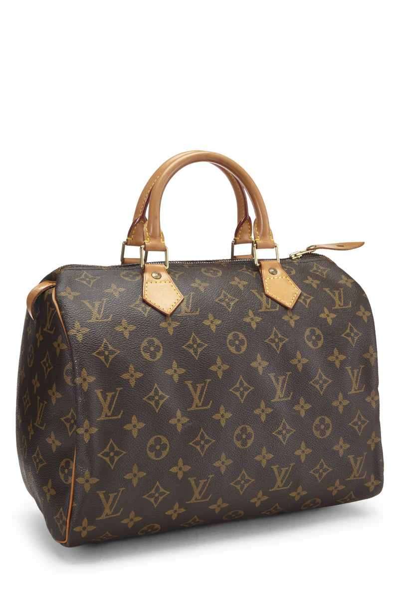 Louis Vuitton Monogram Speedy 30 Travel Bag