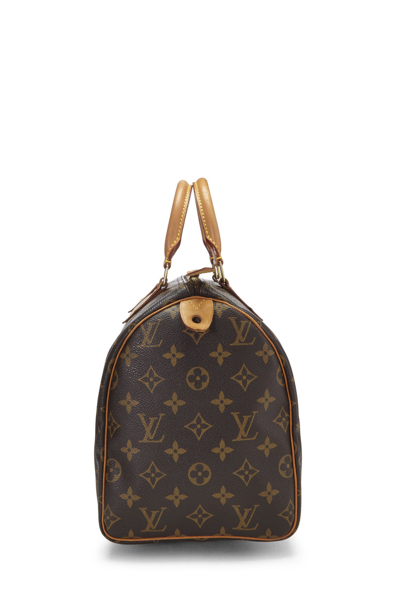 Louis Vuitton Monogram Speedy 30 Travel Bag