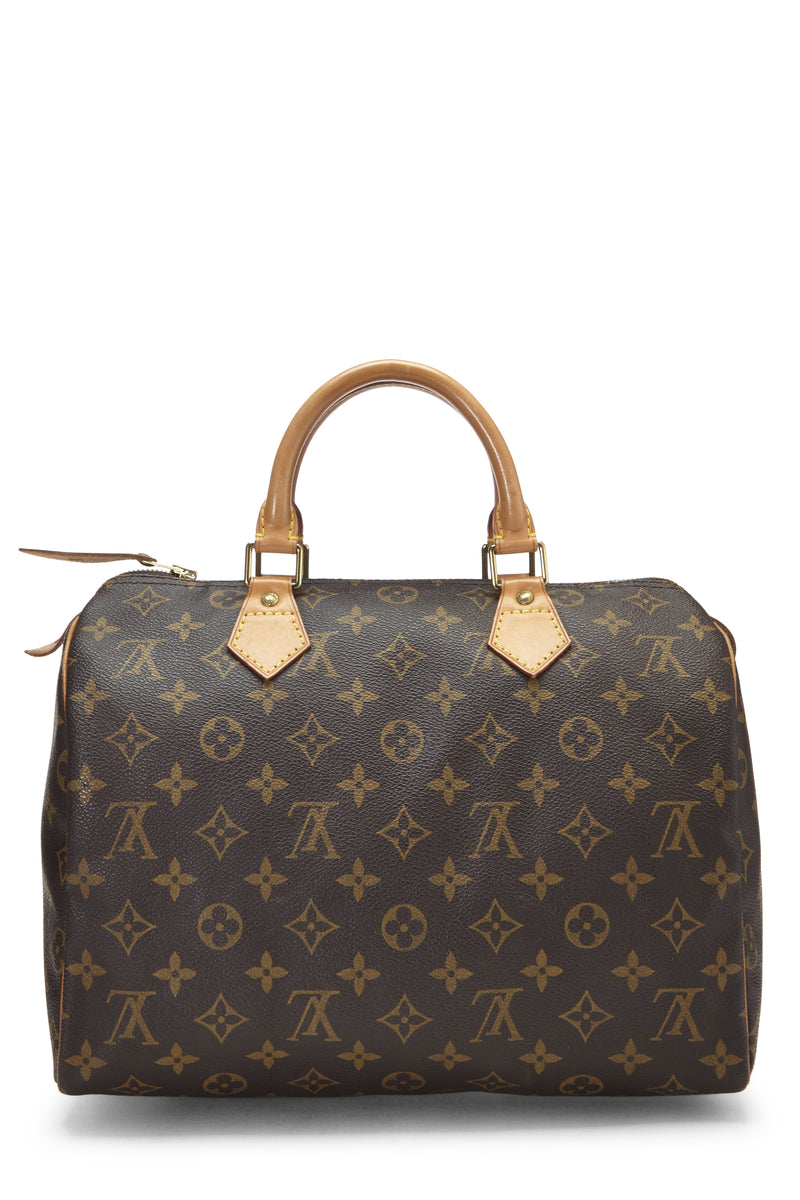 Louis Vuitton Monogram Speedy 30 Travel Bag