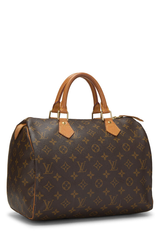 Louis Vuitton Monogram Canvas Speedy 30 Handbag