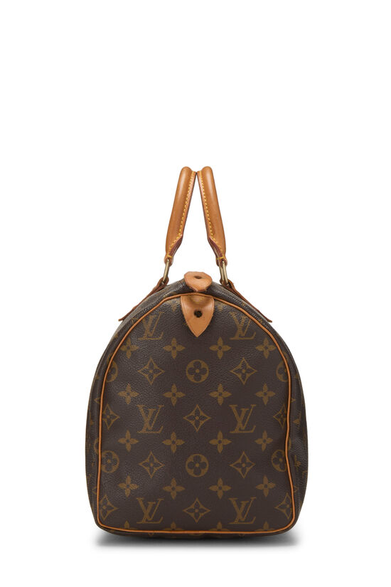 Louis Vuitton Monogram Canvas Speedy 30 Handbag