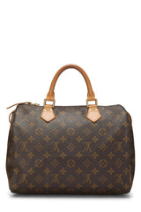Louis Vuitton Monogram Canvas Speedy 30 Handbag