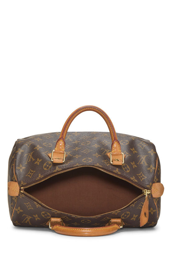 Louis Vuitton Monogram Canvas Speedy 30 Handbag