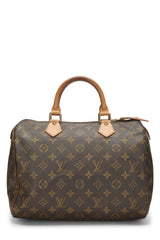 Louis Vuitton Monogram Speedy 30 Tote Handbag