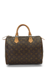 Louis Vuitton Monogram Speedy 30 Tote Handbag
