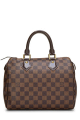 Louis Vuitton Damier Ebene Speedy 25 Handbag