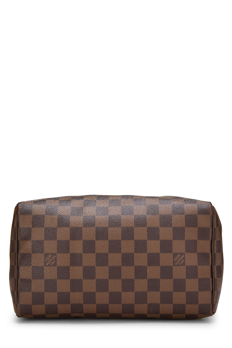 Louis Vuitton Damier Ebene Speedy 25 Handbag