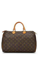 Louis Vuitton Monogram Speedy 35 Tote Handbag