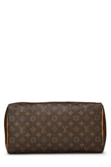 Louis Vuitton Monogram Speedy 35 Tote Handbag