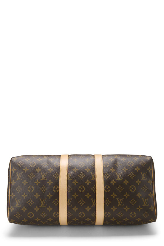 Louis Vuitton Monogram Canvas Keepall 45 Duffle Bag