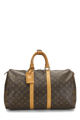 Louis Vuitton Monogram Keepall 45 Duffle Bag