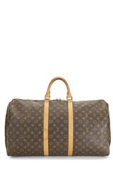 Louis Vuitton Monogram Keepall 55 Duffle Bag