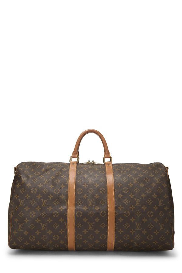 Louis Vuitton Monogram Keepall Bandoulière 55 Carry-On