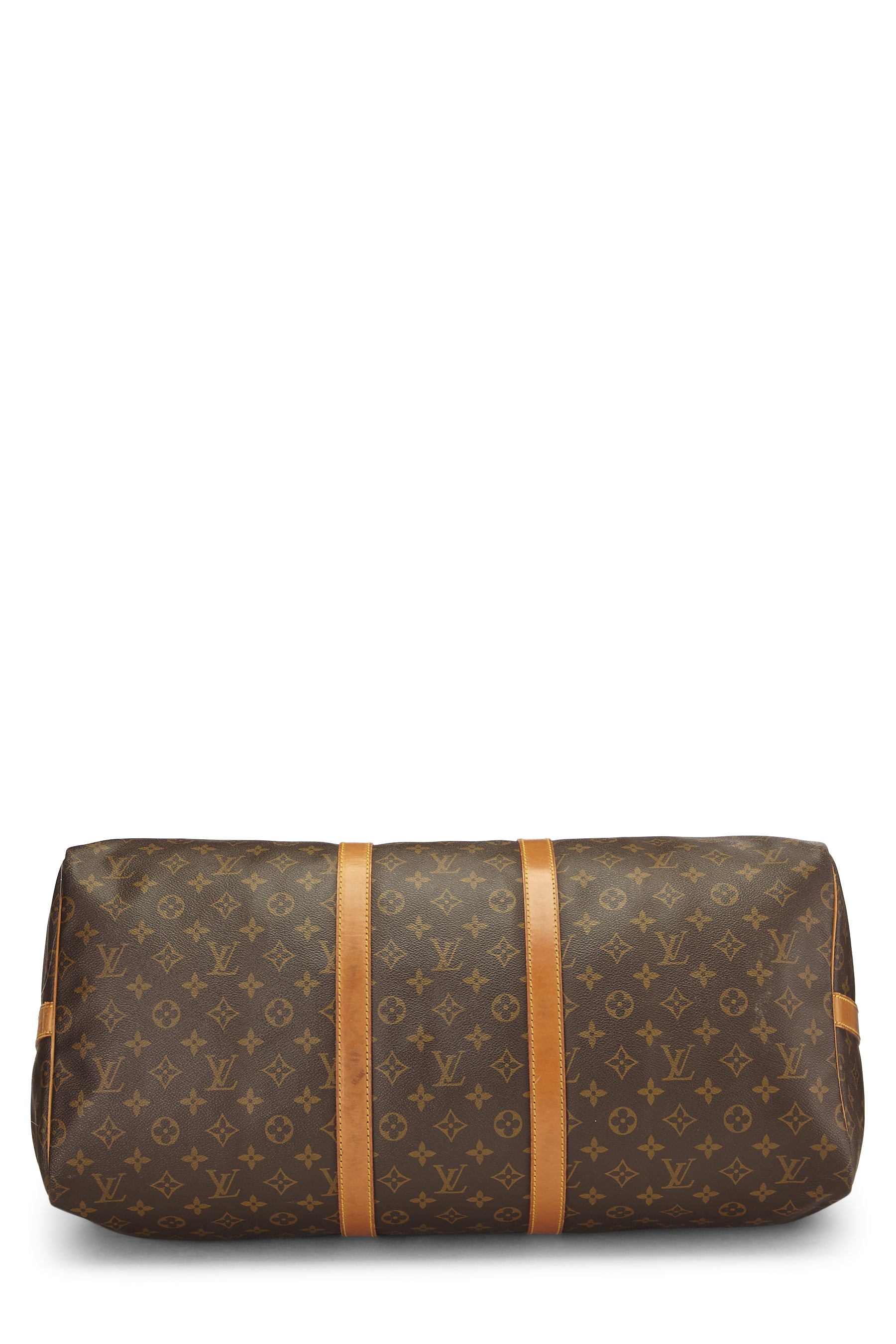 Louis Vuitton Monogram Canvas Keepall Bandouliere 55 Travel Bag