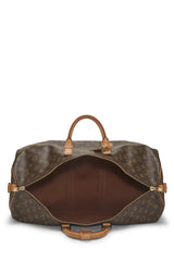 Louis Vuitton Monogram Keepall Bandouliere 55 Duffle Bag