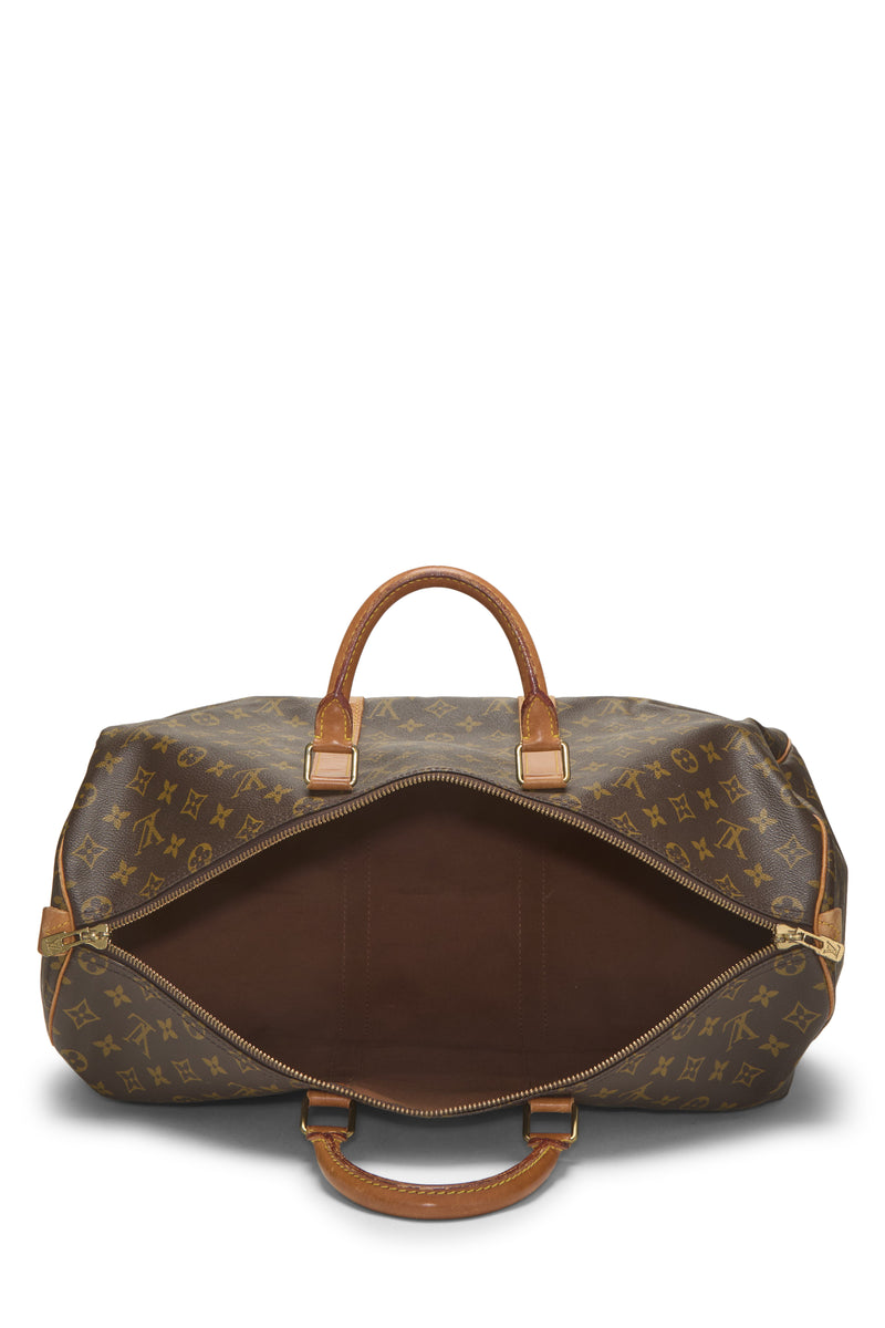 Louis Vuitton Monogram Keepall 50 Travel Bag