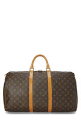Louis Vuitton Monogram Keepall 50 Duffle Bag