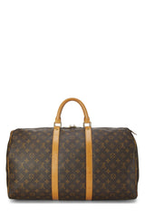 Louis Vuitton Monogram Keepall 50 Duffle Bag