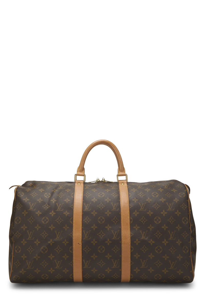 Louis Vuitton Monogram Keepall 50 Duffle Bag