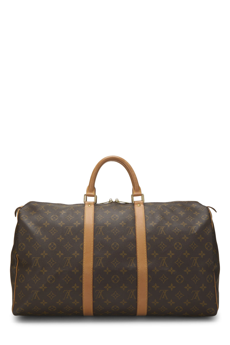 Louis Vuitton Monogram Keepall 50 Duffle Bag