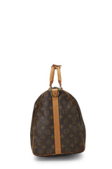 Louis Vuitton Monogram Keepall Bandouliere 50 Duffle Bag