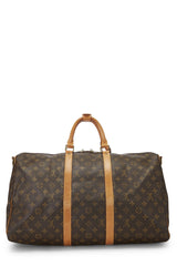 Louis Vuitton Monogram Keepall Bandouliere 50 Duffle Bag