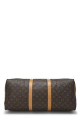Louis Vuitton Monogram Keepall Bandouliere 50 Duffle Bag