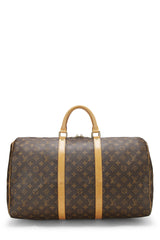 Louis Vuitton Monogram Keepall 50 Bandouliere Travel Bag