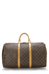 Louis Vuitton Monogram Keepall 50 Bandouliere Travel Bag