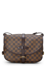 Louis Vuitton Damier Ebene Saumur 30 Messenger Handbag