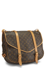 Louis Vuitton Monogram Saumur 43 Messenger Handbag