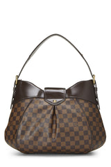 Louis Vuitton Damier Ebene Sistina PM Shoulder Handbag