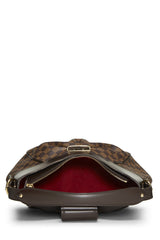 Louis Vuitton Damier Ebene Sistina PM Shoulder Handbag