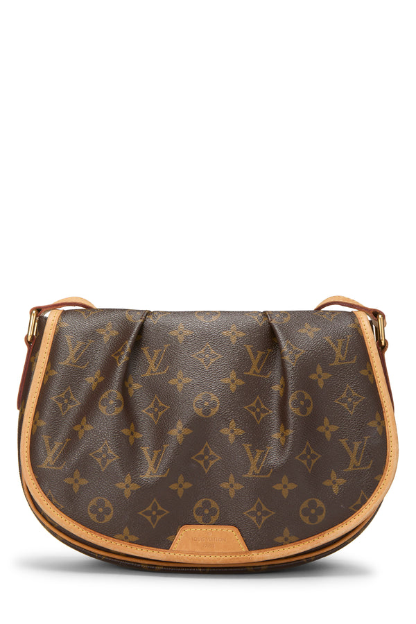 Louis Vuitton Monogram Menilmontant PM Shoulder Handbag