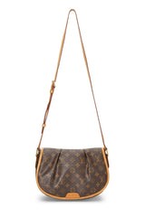 Louis Vuitton Monogram Menilmontant PM Shoulder Handbag