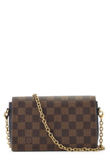 Louis Vuitton Ebene Vavin Wallet On Chain Crossbody Handbag
