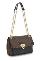 Louis Vuitton Damier Ebene Vavin Wallet On Chain Crossbody Handbag