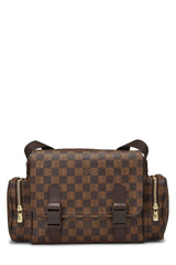 Louis Vuitton Damier Ebene Melville Messenger Handbag