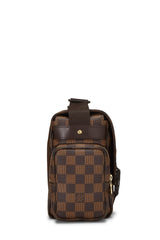 Louis Vuitton Damier Ebene Melville Messenger Handbag